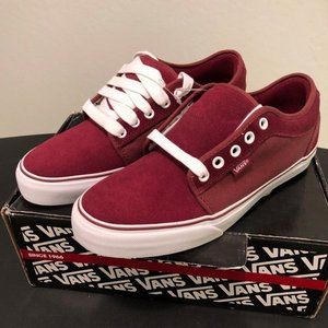 Vans Chima Ferguson Pro Mens 8 Burgundy BNIB Deadstock DS